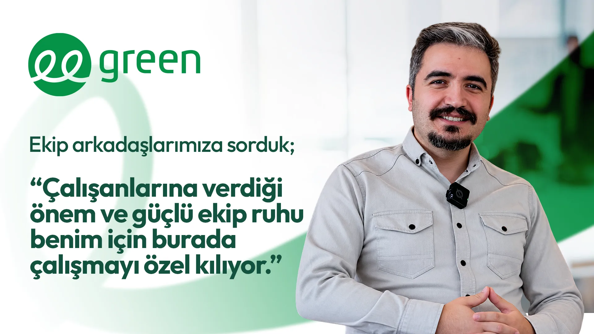 Green'de Çalışmak Ne İfade Ediyor?