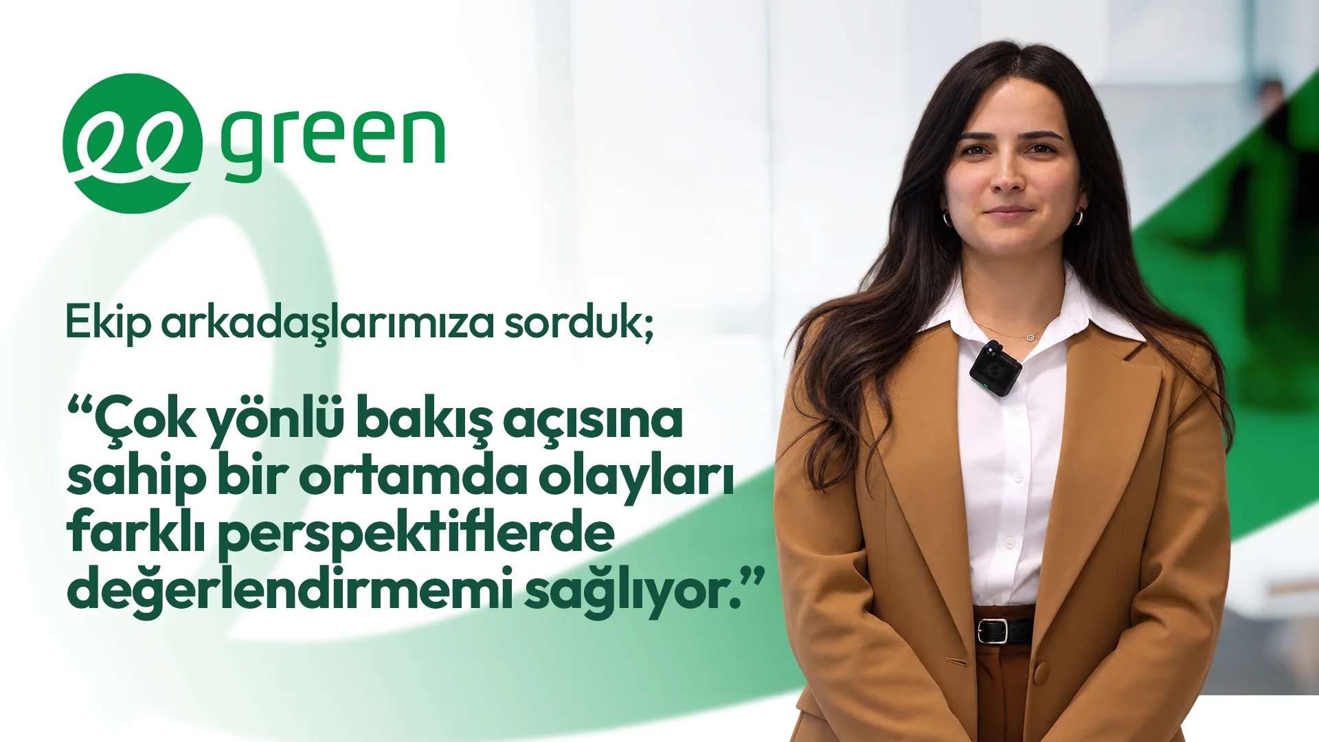 Green'de Çalışmak Ne İfade Ediyor?