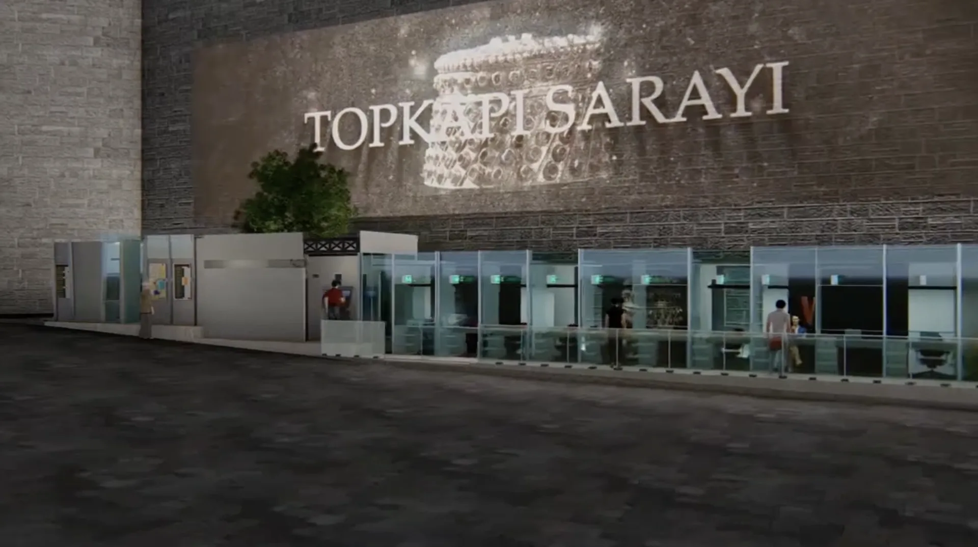 Topkapı Sarayı Yeni Nesil Gişe Tasarımı